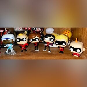 Incredibles 2 Funko Set